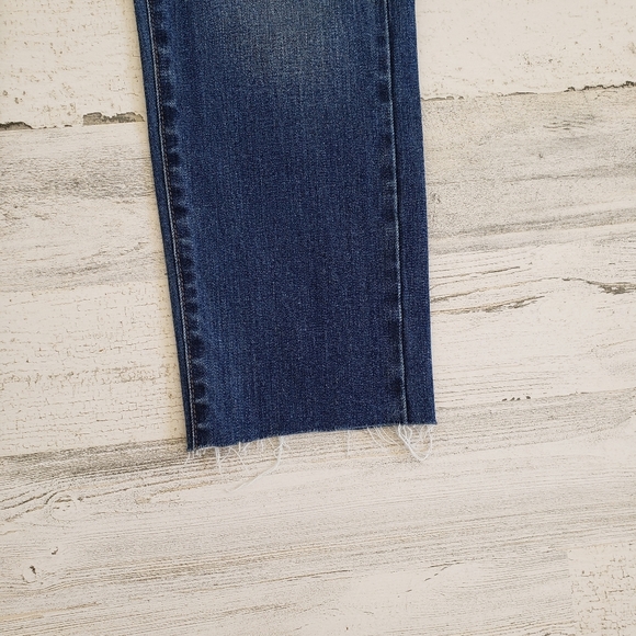 Madewell Classic Straight Leg Jeans Selvedge Edition Size 24 - Picture 4 of 12
